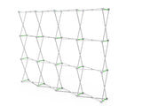 10ft Custom Straight Velcro Fabric Pop Up Display