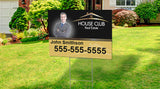 Custom Yard Sign and H-Stake