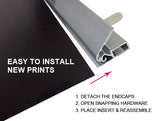 Custom Snap Poster Hanger 36" (W)