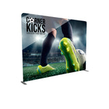 10 ft. Custom Stand Straight Double-Sided