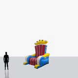 Custom 8 Foot Mascot Inflatable with company logo and colors