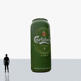 Custom 20 ft green can inflatable