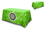 4ft Custom Table Cover 4 sided (Close Back)