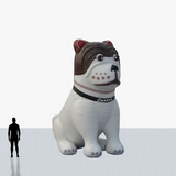 20 ft big dog inflatable customized
