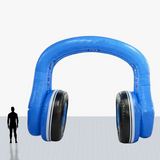 20 ft headphones inflatable customized