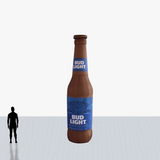 20 ft beer bottle bud light inflatable customized