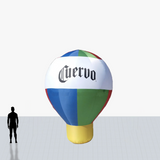 15 ft rainbow cuervo hot air inflatable customized