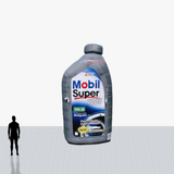 Custom 15 foot Oil Bottle Shaped Inflatable with company logo