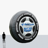 20 ft tires promotional inflatable to your specs