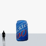 Custom 12 ft blue can inflatable