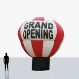 20 red and white hot air inflatable ft to your specs