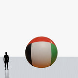 12 ft sphere inflatable printed in full color customized