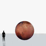 Custom 12 ft sphere inflatable planet
