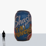 20 ft can inflatable with a design customized