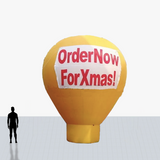 20 ft yellow inflatable personalized