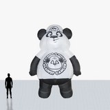 20 ft inflatable panda customized with your logo