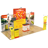 10X20ft Custom Trade Show Booth L