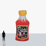Custom 20 ft bottle with juice inflatable