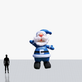 Custom 18 Foot Christmas Shaped Inflatable with company logo and colors