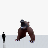 15 ft bear entrance inflatable to your specs