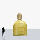 15 ft inflatable bottle with a cork personalized