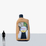 15 ft oil bottle inflatable logo with custom printed logo