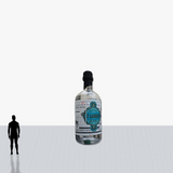 Custom 12 foot Transparent Bottle Inflatable with company logo and colors