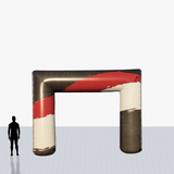 15 ft arch inflatable with custom printed logo