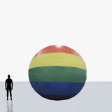 15 ft rainbow sphere inflatable to your specs