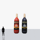 Custom 15 foot Bottle Inflatable with your company logo and colors
