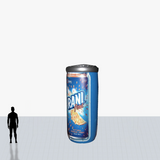 15 ft blue can inflatable to your specs