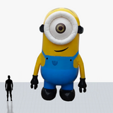 25 ft minion inflatable mascot customized