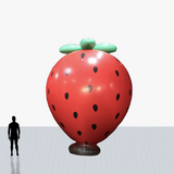 20 ft strawberry inflatable logo customized