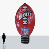 25 ft football ball inflatable personalized
