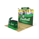 10x10ft Custom Trade Show Booth 19