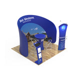 10x10ft Custom Trade Show Booth 09