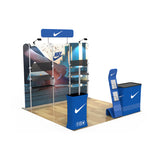 10x10ft Custom Trade Show Booth E