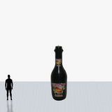 15 ft black bottle with designed inflatable personalized