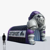 20 ft knight tunnel inflatable personalized