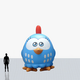 15 ft chicken inflatable mascot to your specs