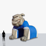 Custom 25 feet Inflatable Sports Tunnel with mascot