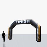 Custom 15 Foot Finish Arch Inflatable with your company logo and colors