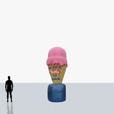 15 ft ice cream inflatable customized