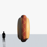 15 ft hot dog inflatable personalized