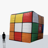 20 ft rubik inflatable logo customized