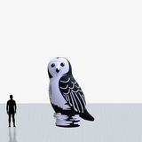 12 ft owl inflatable mascot personalized