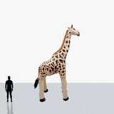 20 ft giraffe inflatable mascot to your specs