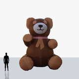 20 ft bear inflatable mascot customized