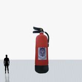 Custom 15 ft fire extinguisher inflatable