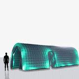 Custom 10 foot Arch Tunnel Entrance Inflatable with company logo